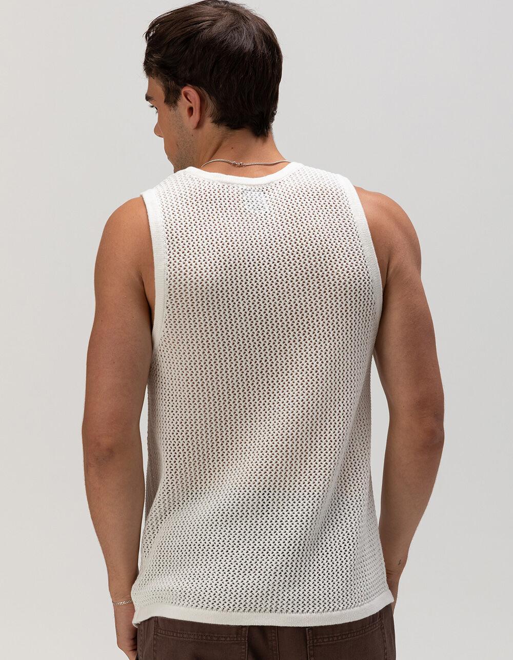 RSQ Mens Crochet Tank Top Product Image