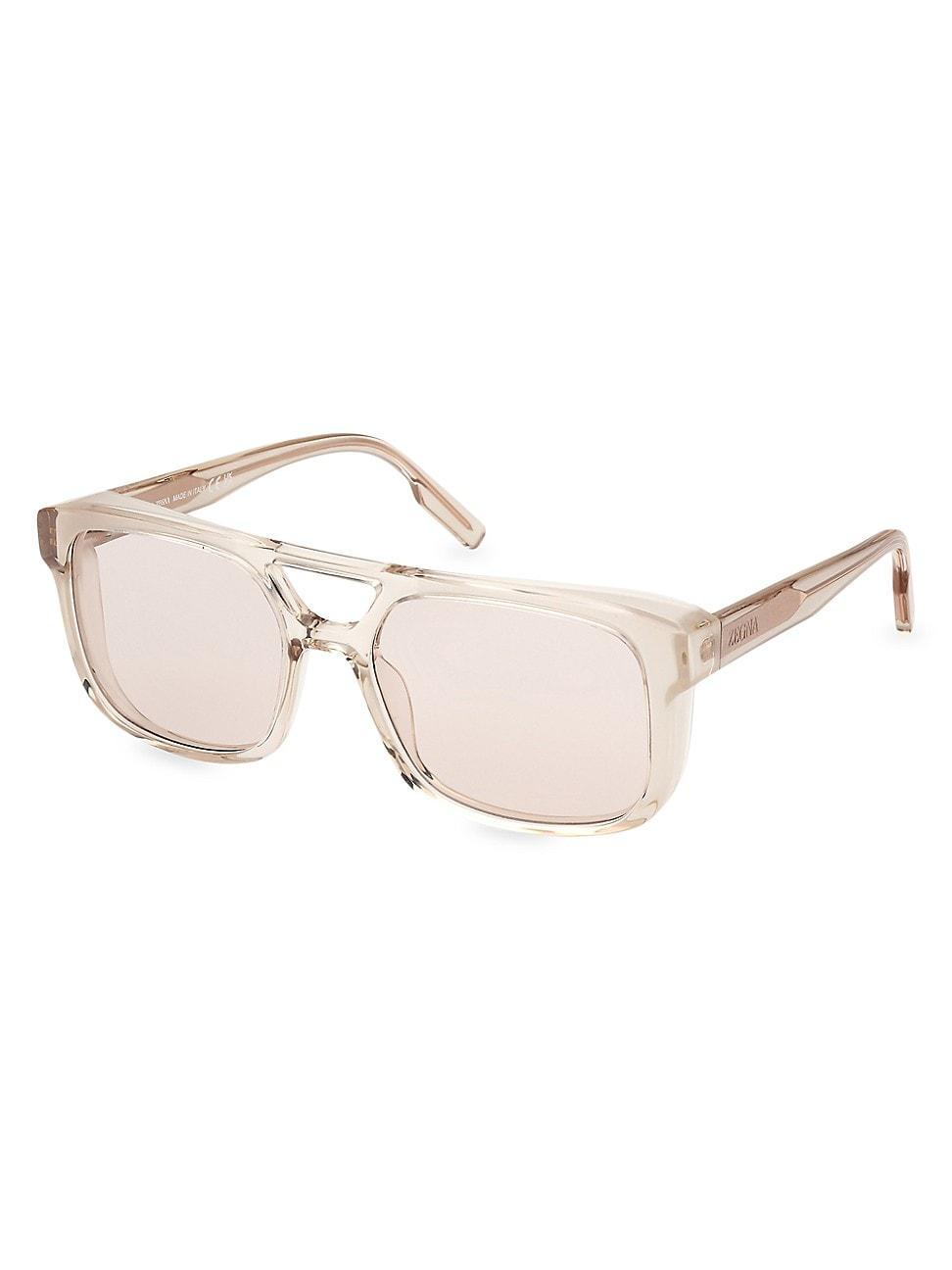 Mens Acetate Navigator Sunglasses Product Image