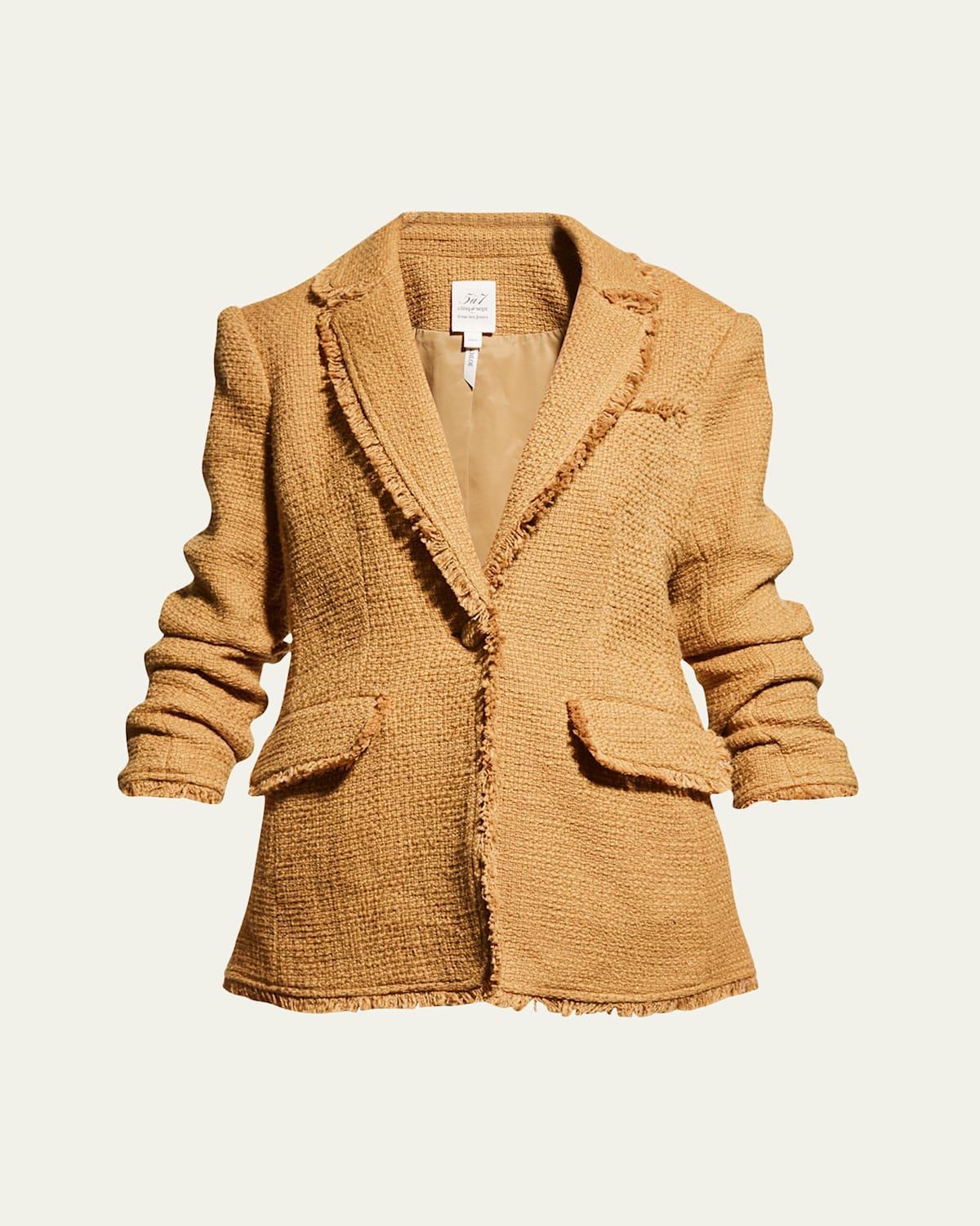 Womens Khloe Boucle Blazer Product Image