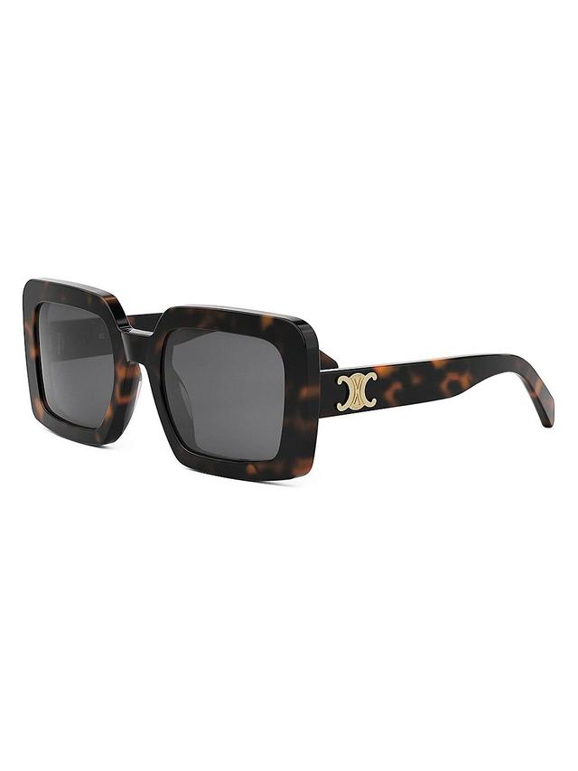 Womens Triomphe 56MM Square Sunglasses Product Image