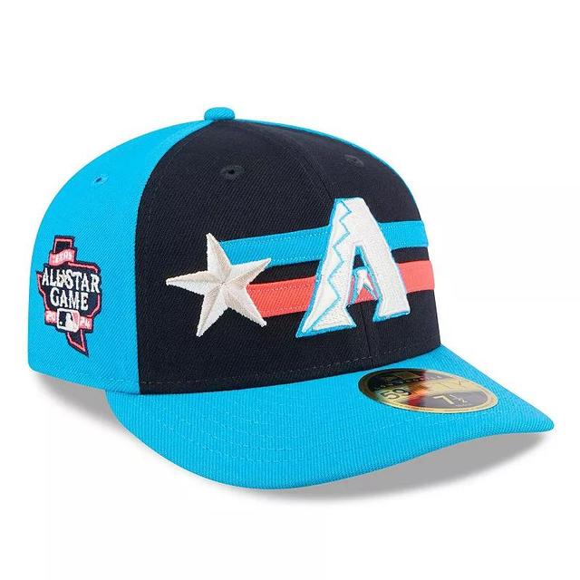 Mens New Era Arizona Diamondbacks 2024 MLB All-Star Game Low Profile 59FIFTY Fitted Hat Blue Product Image