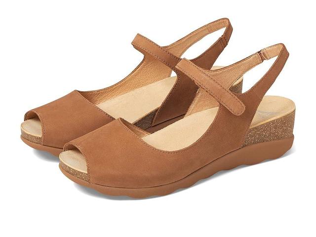 Dansko Marcy Nubuck Leather Sandals Product Image