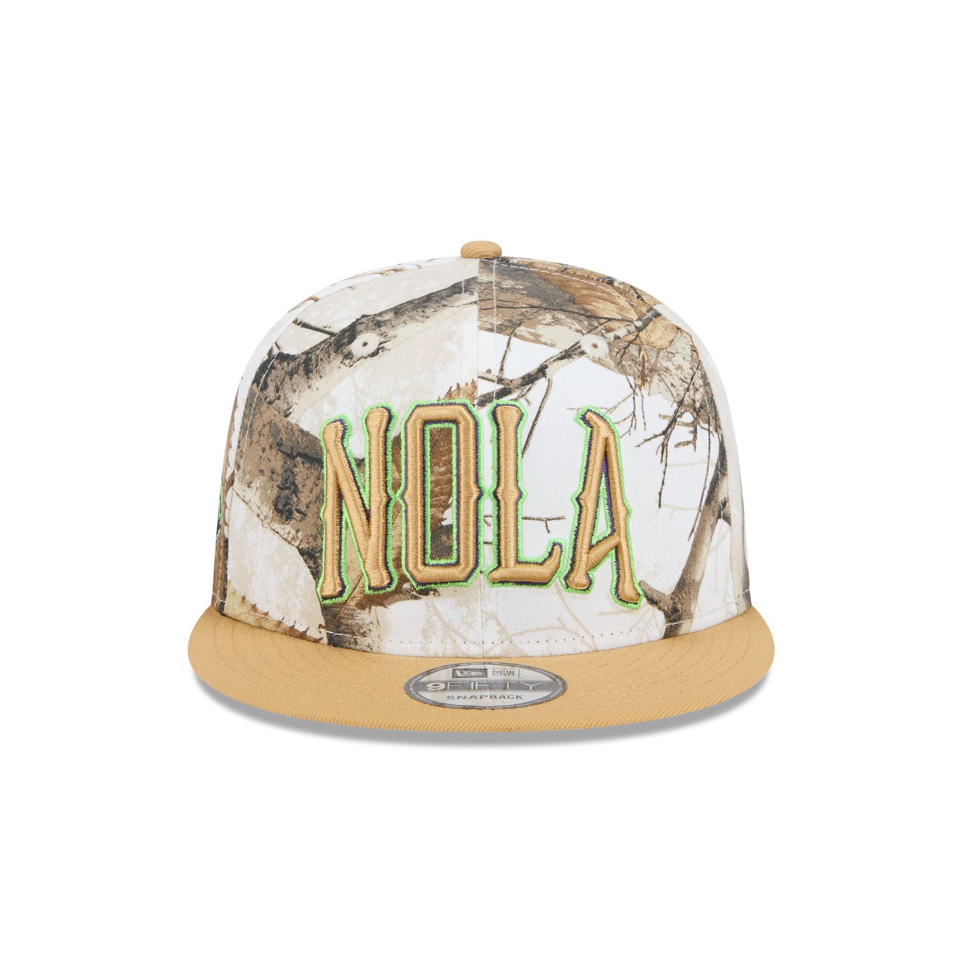 New Orleans Pelicans 2024 Country x City Realtree 9FIFTY Snapback Hat Male Product Image