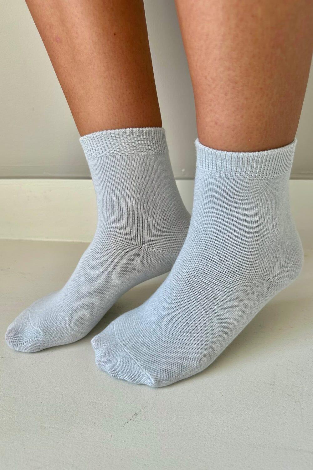 Light Blue Socks Product Image