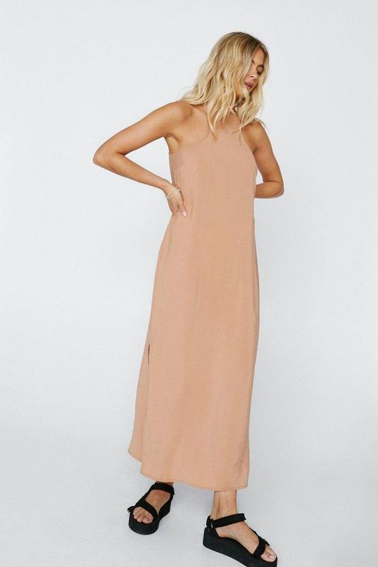 Premium Racer Relaxed Maxi Dress Product Image