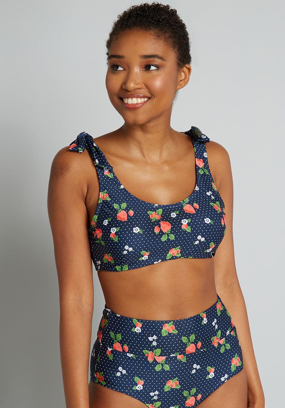 The Tanya Crop Bikini Top Product Image