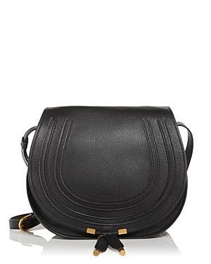 Chlo Medium Marcie Leather Crossbody Bag Product Image