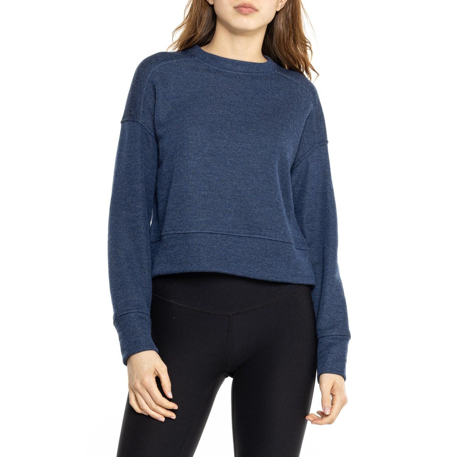 SmartWool Recycled Terry Cropped Sweatshirt - Merino Wool product image