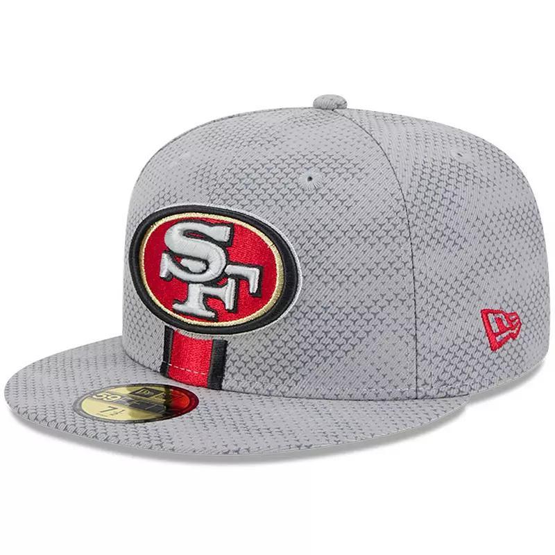 Mens New Era Gray San Francisco 49ers 2024 Sideline 59FIFTY Fitted Hat Product Image