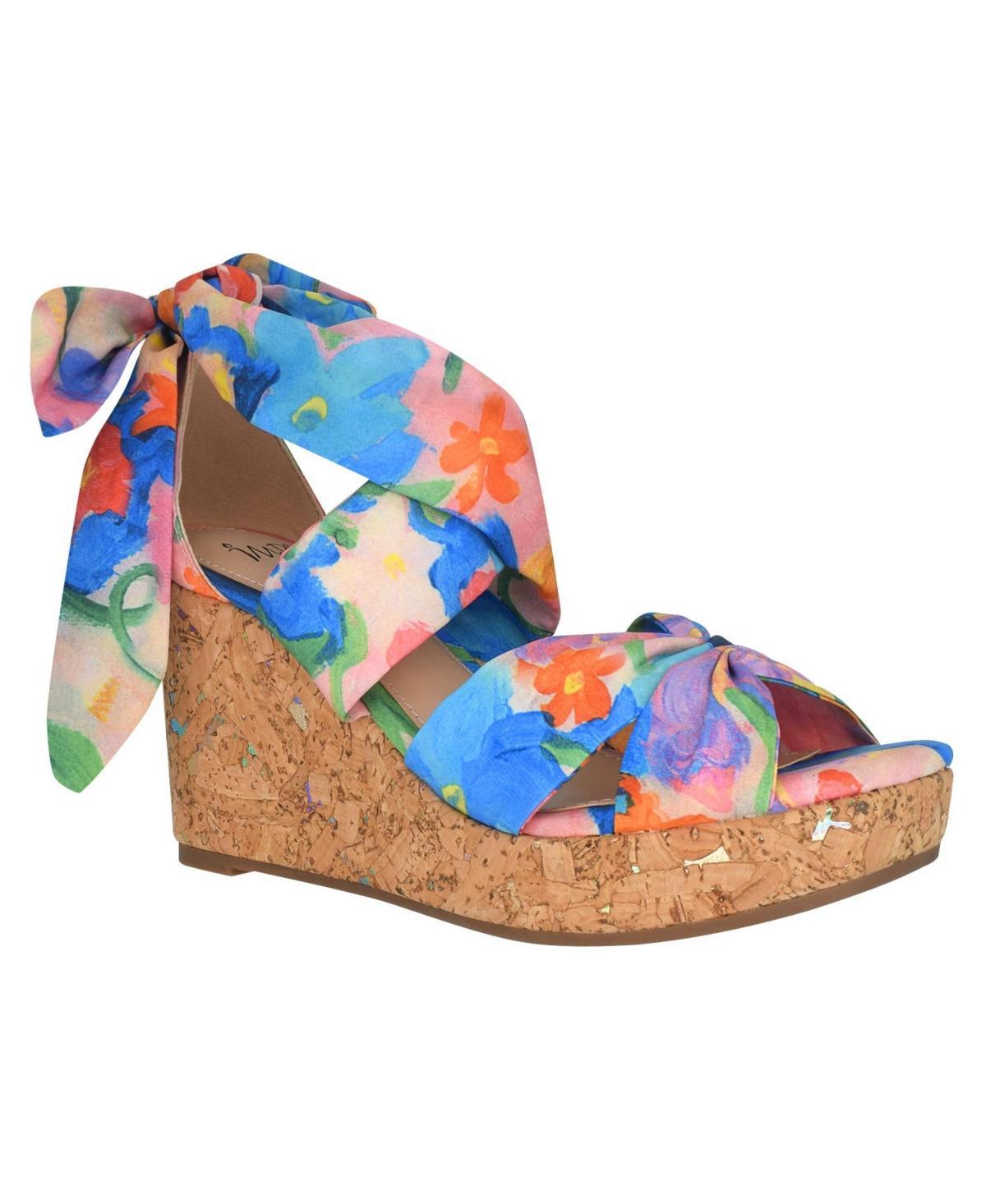 Impo Womens Orabelle Ankle Wrap Platform Wedge Sandals Product Image