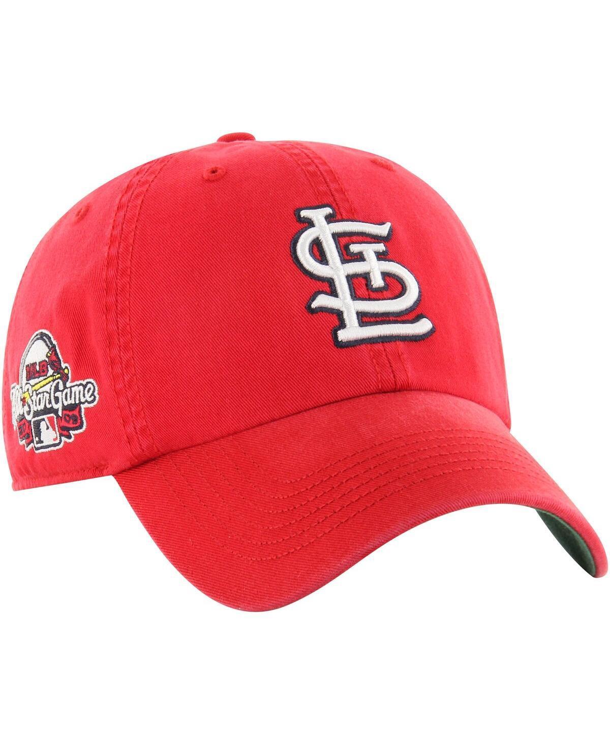 Mens 47 Brand Red St. Louis Cardinals Sure Shot Classic Franchise Fitted Hat Product Image