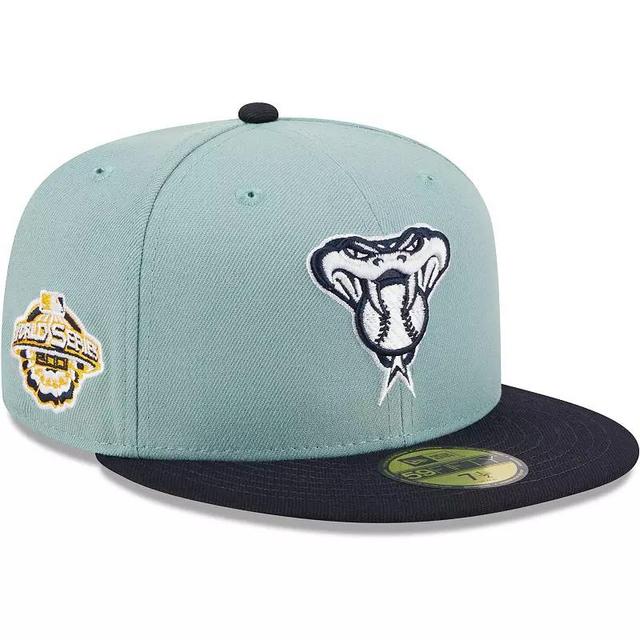 Mens New Era Blue/Navy Arizona Diamondbacks Beach Kiss 59FIFTY Fitted Hat Product Image