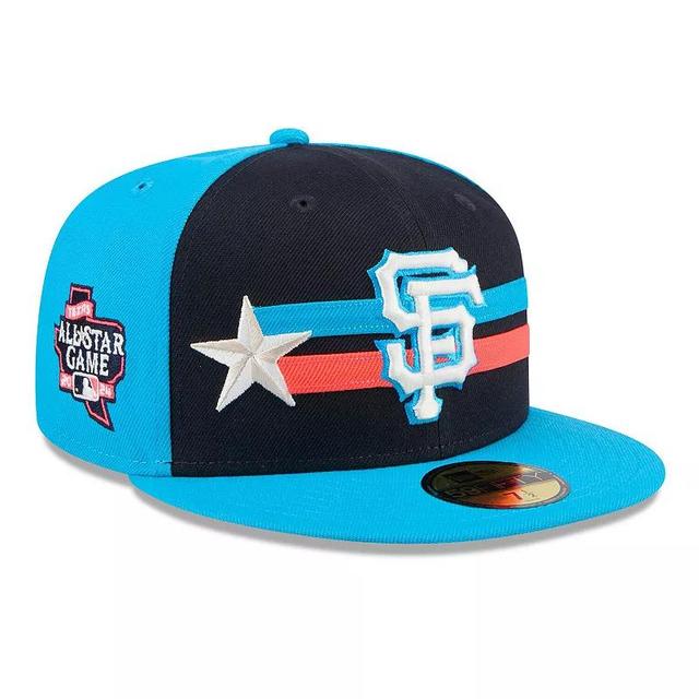 Mens New Era San Francisco Giants 2024 MLB All-Star Game 59FIFTY Fitted Hat Blue Product Image