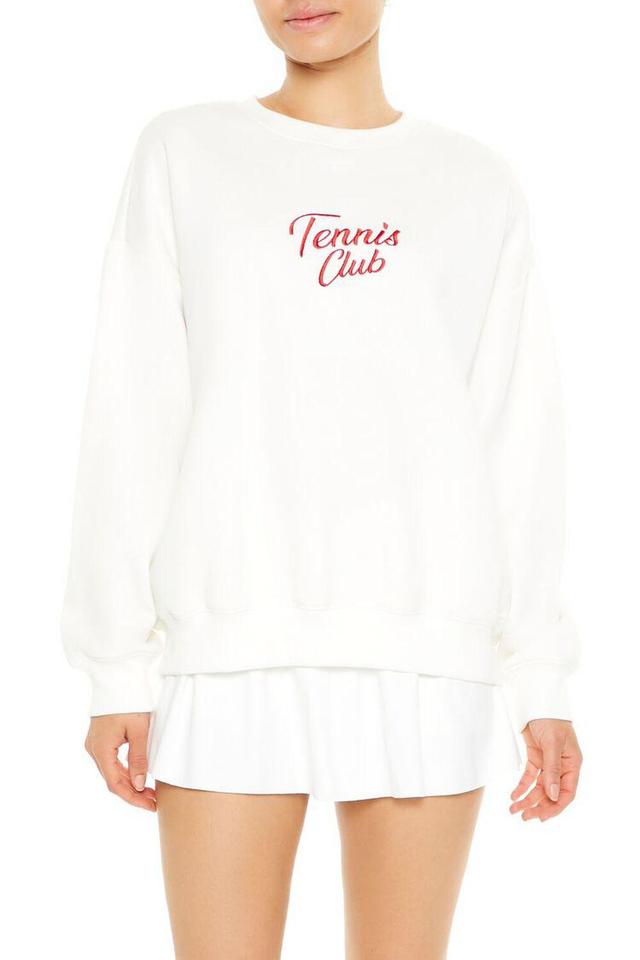 Tennis Club Graphic Pullover | Forever 21 Product Image