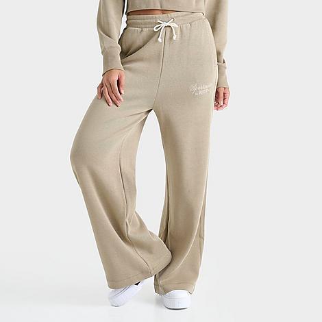 Womens Puma Relaxed Knit Sweatpants Product Image