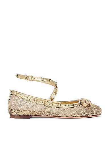 Rockstud Ballerina Flat Product Image