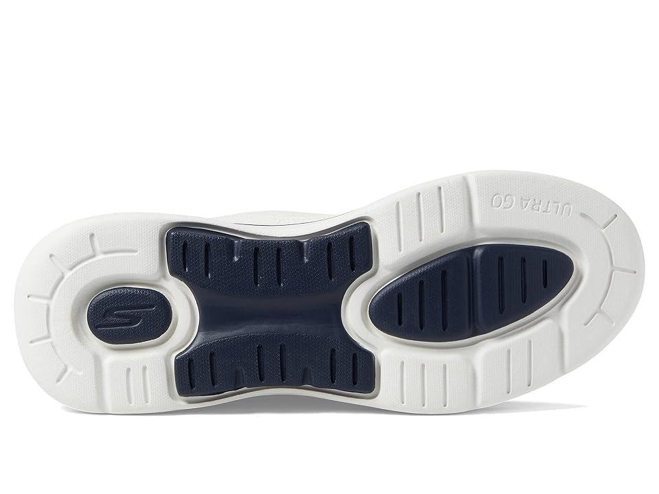 SKECHERS Performance Go Walk Arch Fit - Hook-and-Loop (White Men's Shoes Product Image