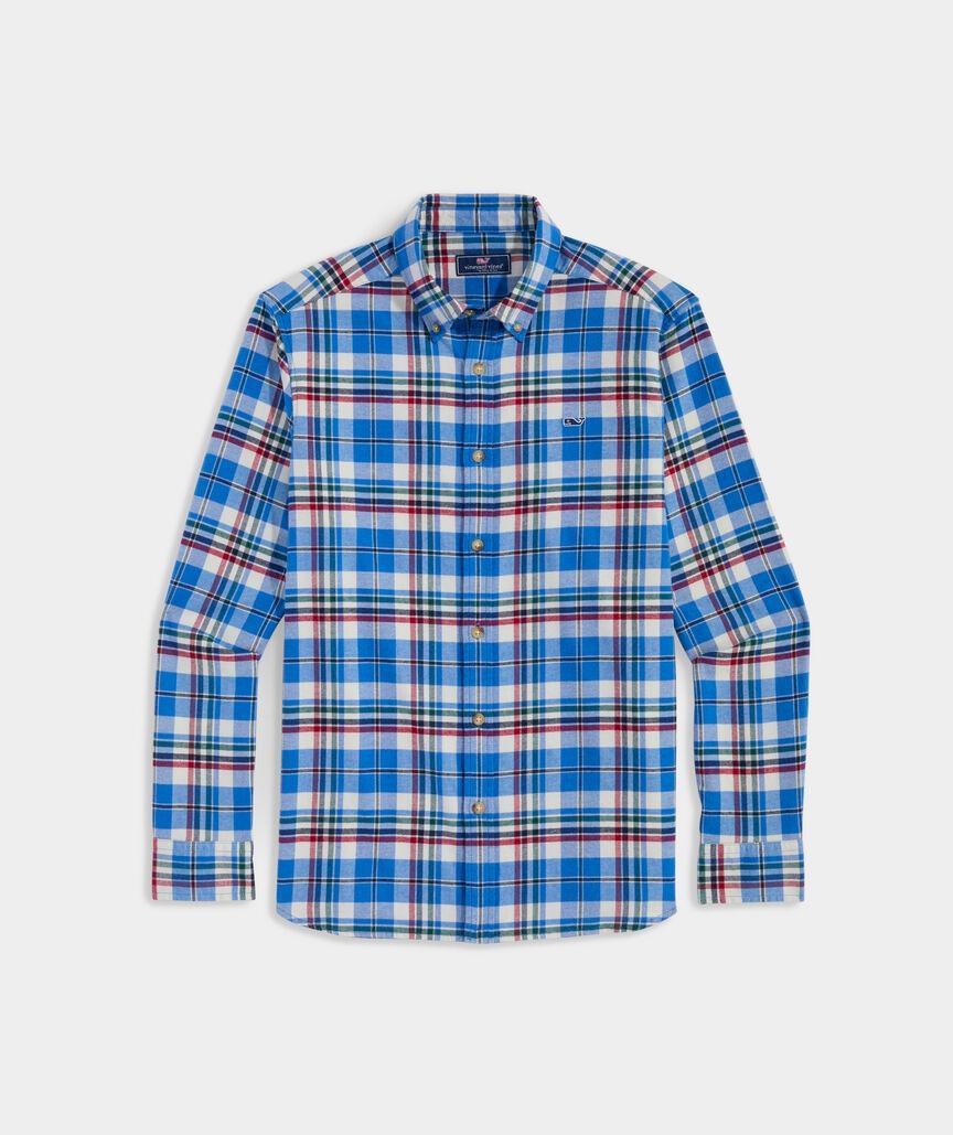 Vineyard Flannel Plaid Shirt Product Image