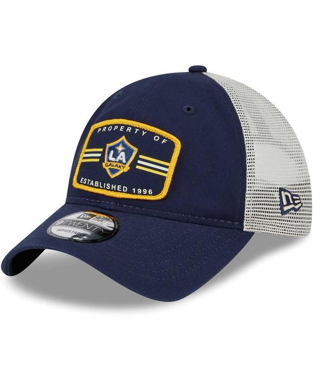 Mens New Era LA Galaxy Property 9TWENTY Snapback Hat, Blue Product Image