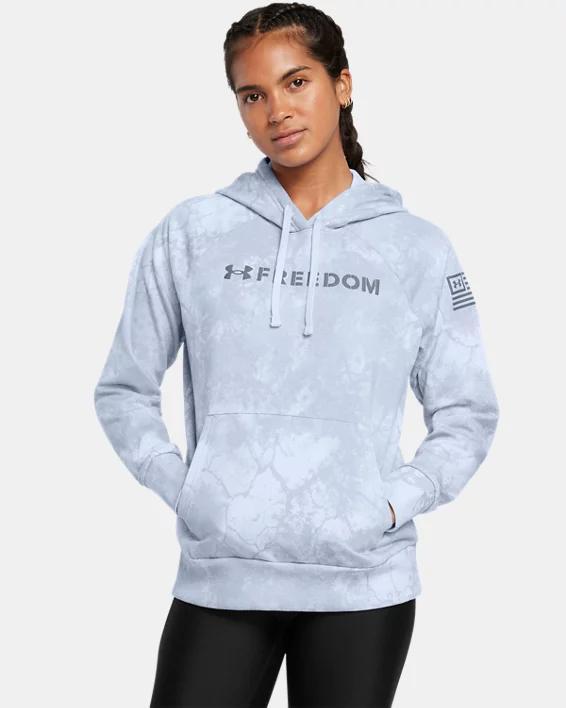 Women's UA Rival Freedom Printed Hoodie Product Image