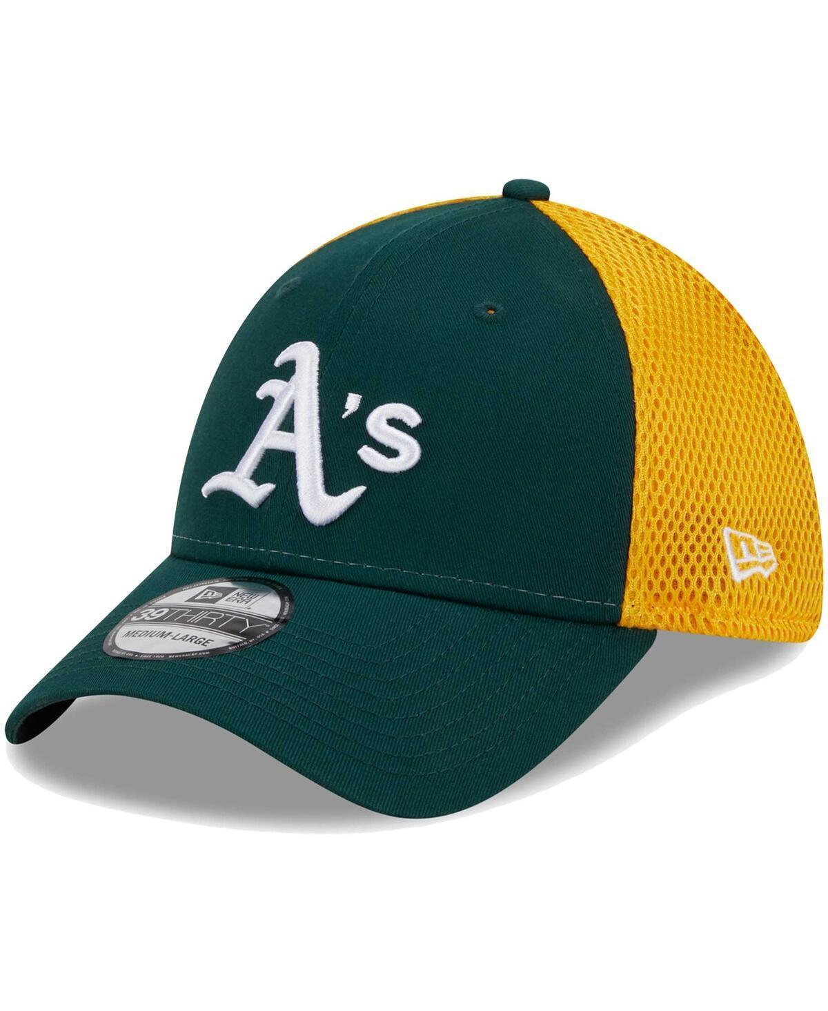 Mens New Era Green Oakland Athletics Team Neo 39THIRTY Flex Hat Product Image