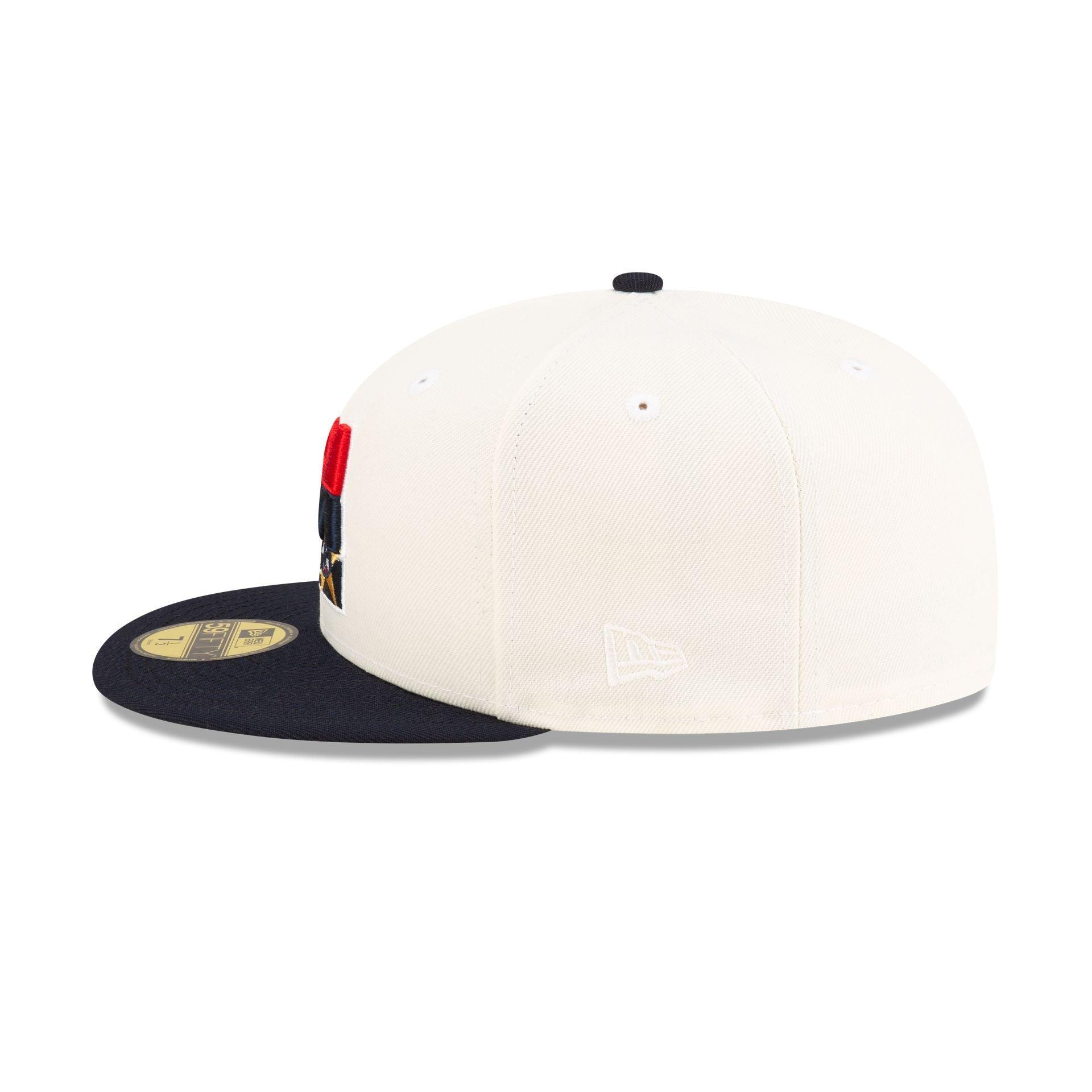 Dream Team Chrome White Alt 59FIFTY Fitted Hat Male Product Image