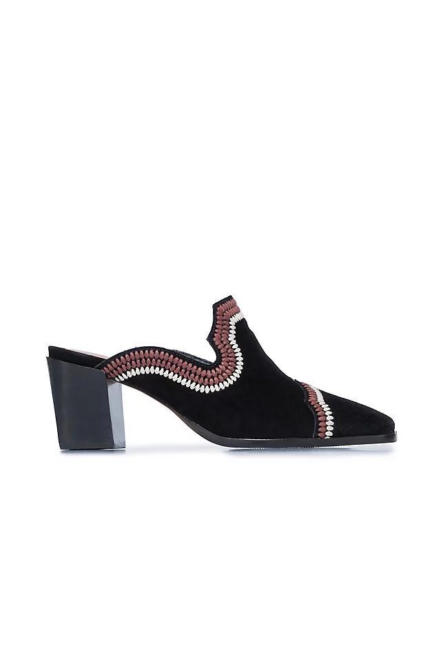 Bernardo Brooklyn Embroidered Mules Product Image