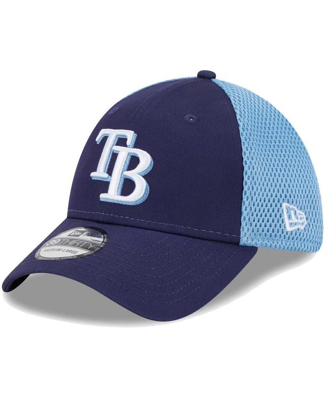 Mens New Era Navy Tampa Bay Rays Team Neo 39THIRTY Flex Hat Product Image