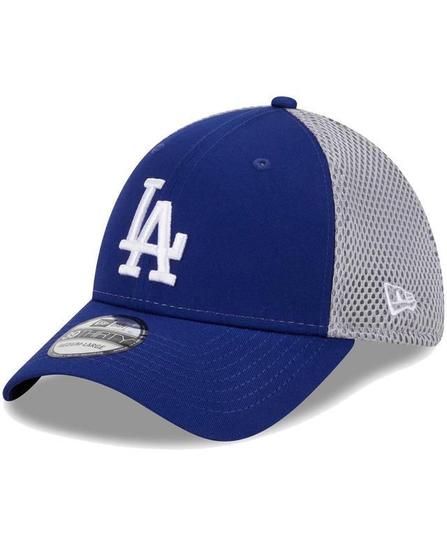 Mens New Era Royal Los Angeles Dodgers Team Neo 39THIRTY Flex Hat Product Image