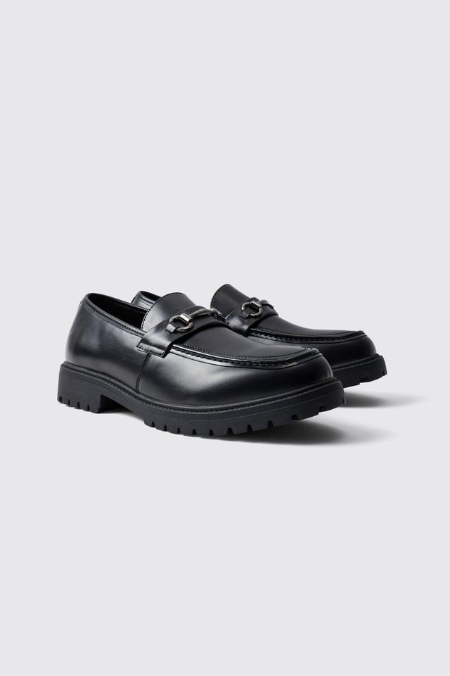 Chunky Snaffle Loafer | boohooMAN USA Product Image