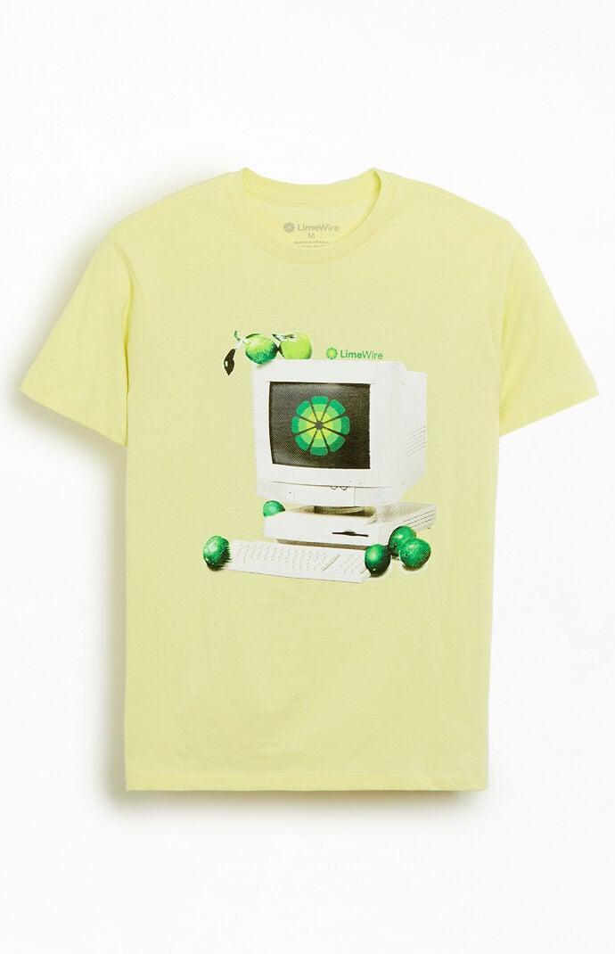 Men's Limewire Old School CPU T-Shirt Product Image