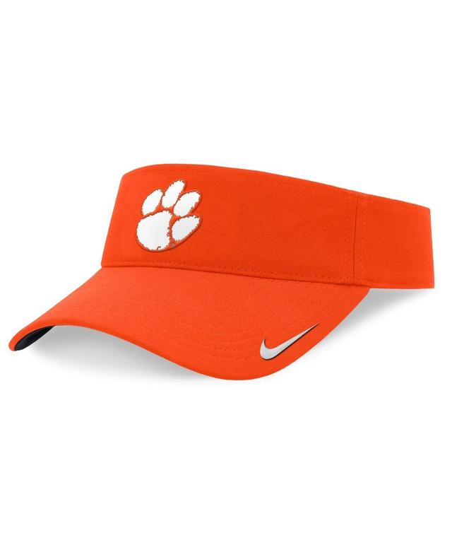 Nike Mens Orange Clemson Tigers On-Field Ace Performance Adjustable Visor Product Image