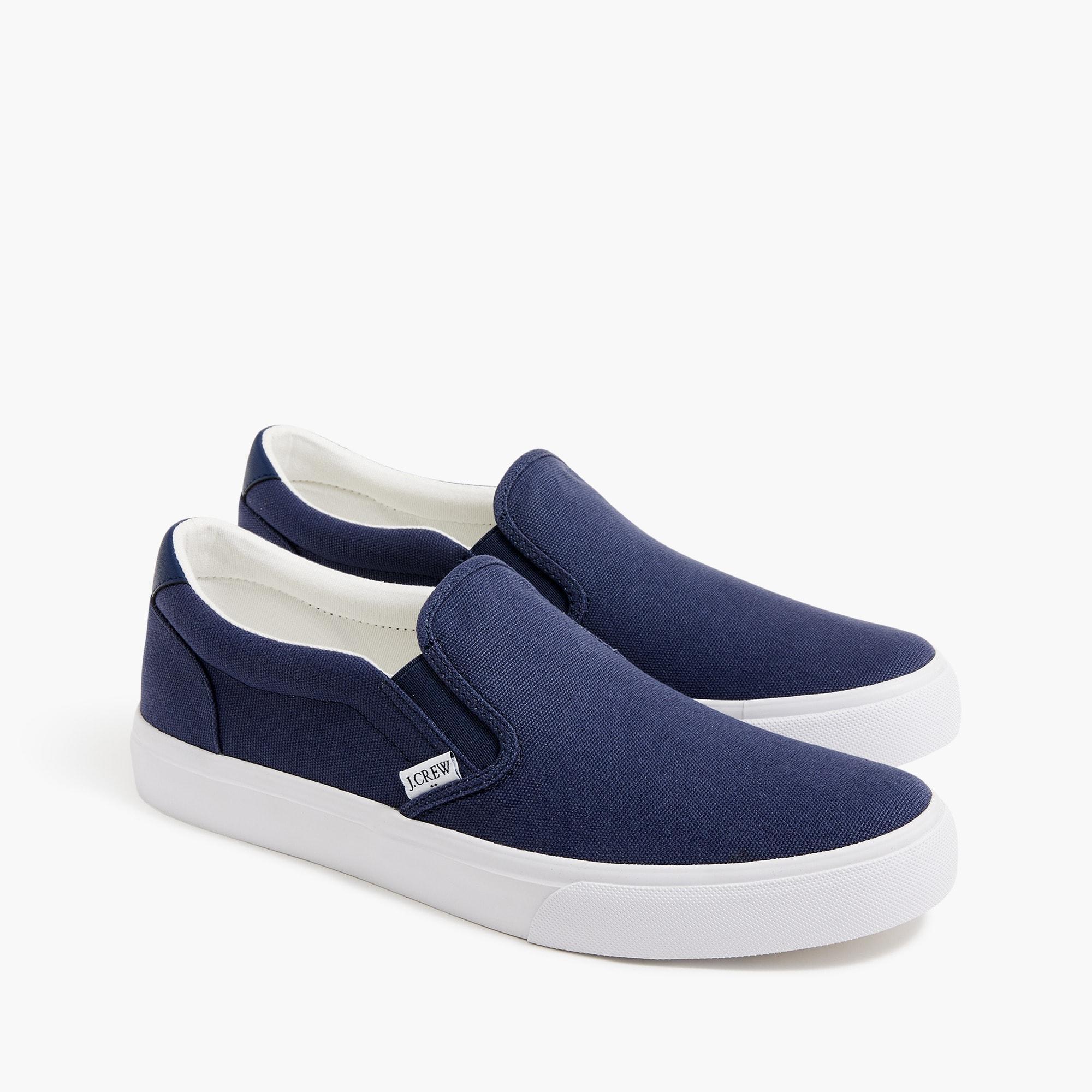 Canvas slip-on sneakers product image