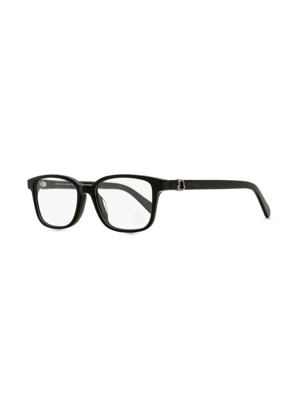 MONCLER Ml5169d Rectangle-frame Optical Glasses In Black Product Image