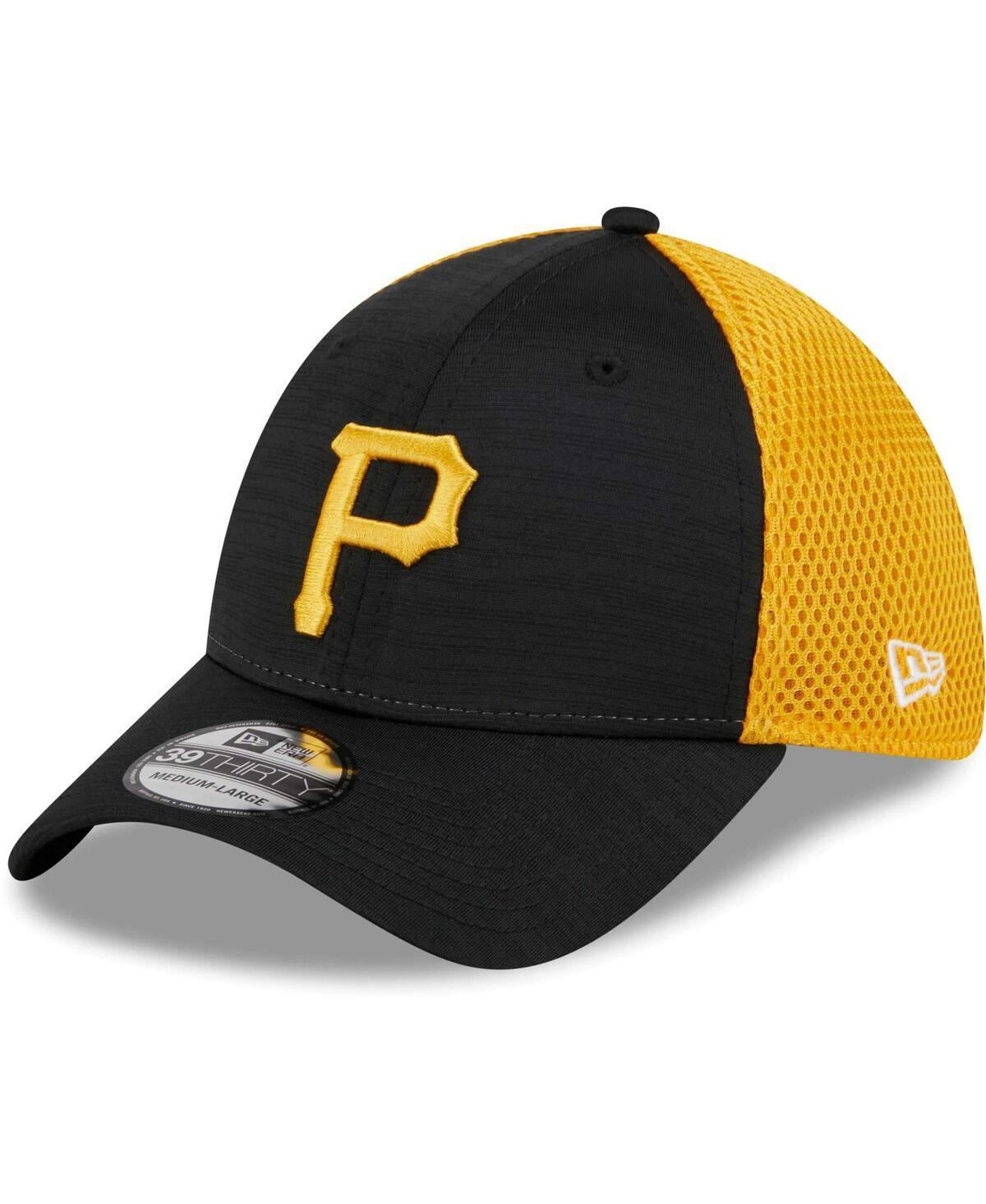 Mens New Era Black Pittsburgh Pirates Neo 39THIRTY Flex Hat Product Image