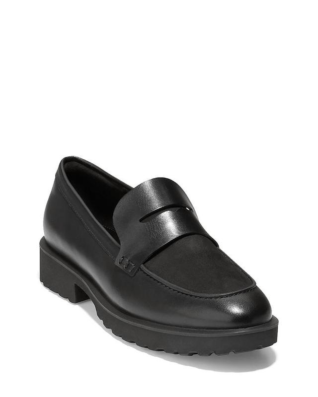 Cole Haan Womens Geneva Slip On Penny Loafer Flats Product Image