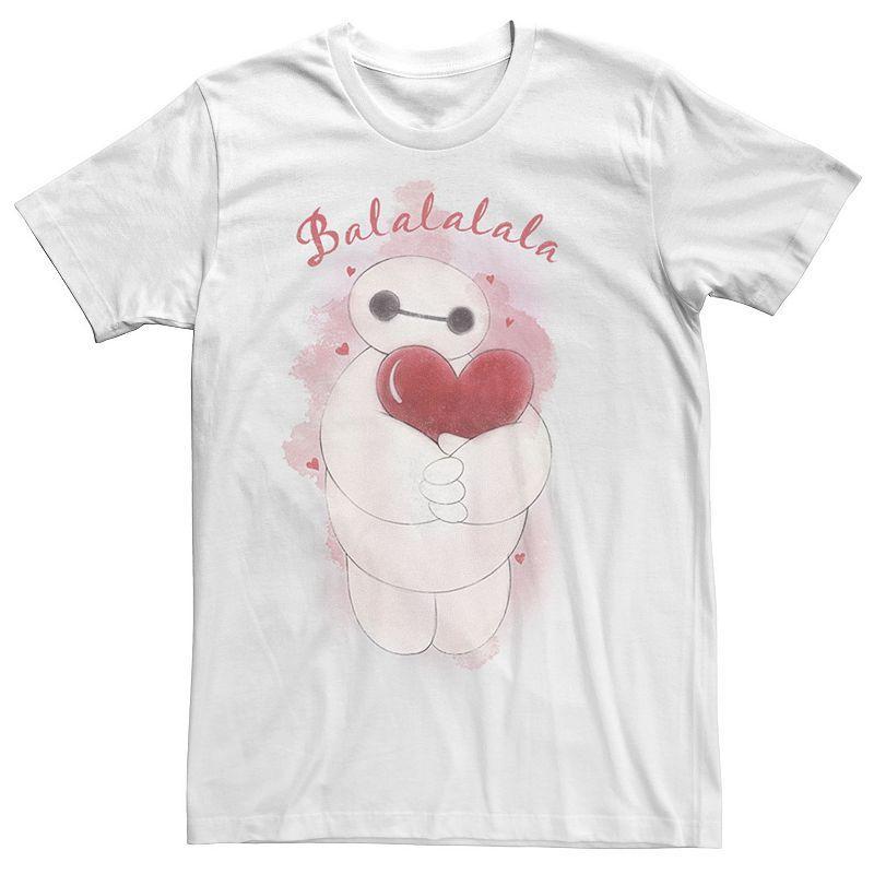 Mens Disney Big Hero 6 Baymax Valentines Day Tee Product Image