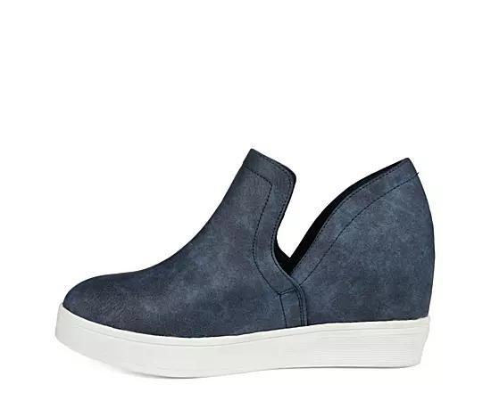 Journee Collection Womens Cardi Wedge Sneaker Product Image