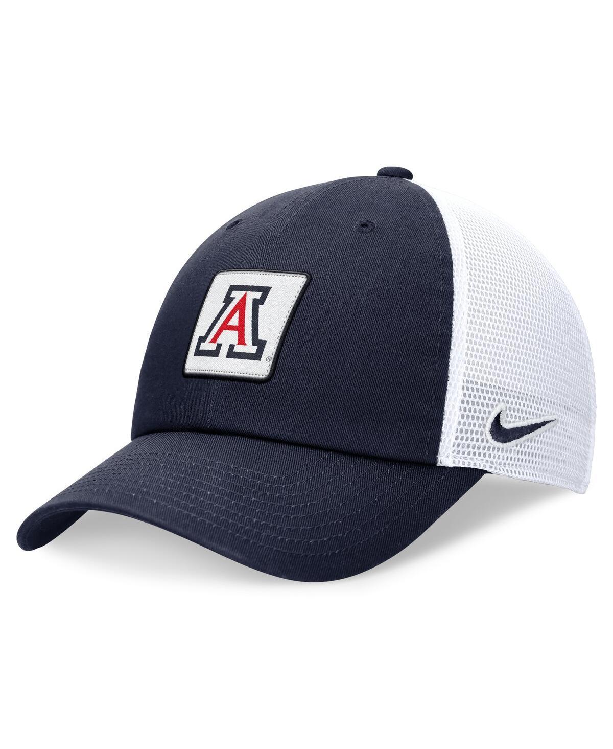 Nike Mens Navy Arizona Wildcats Primetime Club Trucker Adjustable Hat - Navy, White Product Image