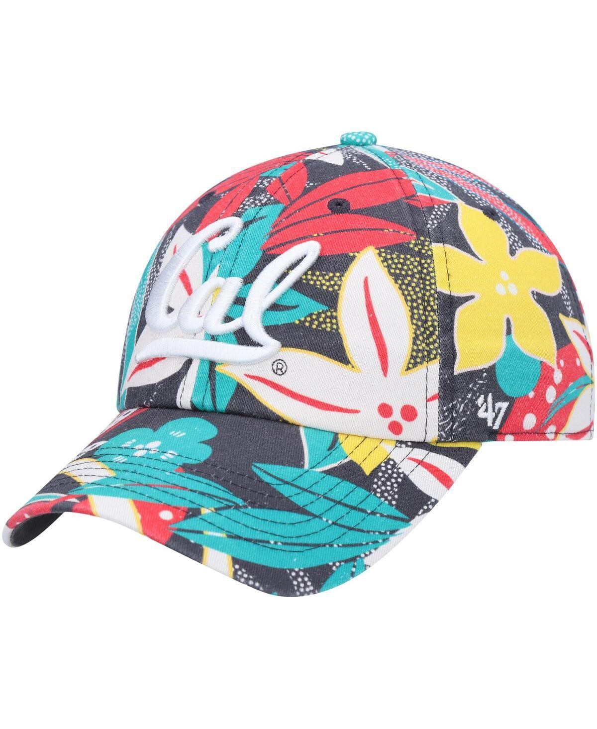 Womens 47 Charcoal Cal Bears Plumeria Clean Up Adjustable Hat Product Image