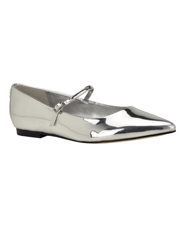 Calvin Klein Womens Kamryn Pointy Toe Mary Jane Dress Flats Product Image