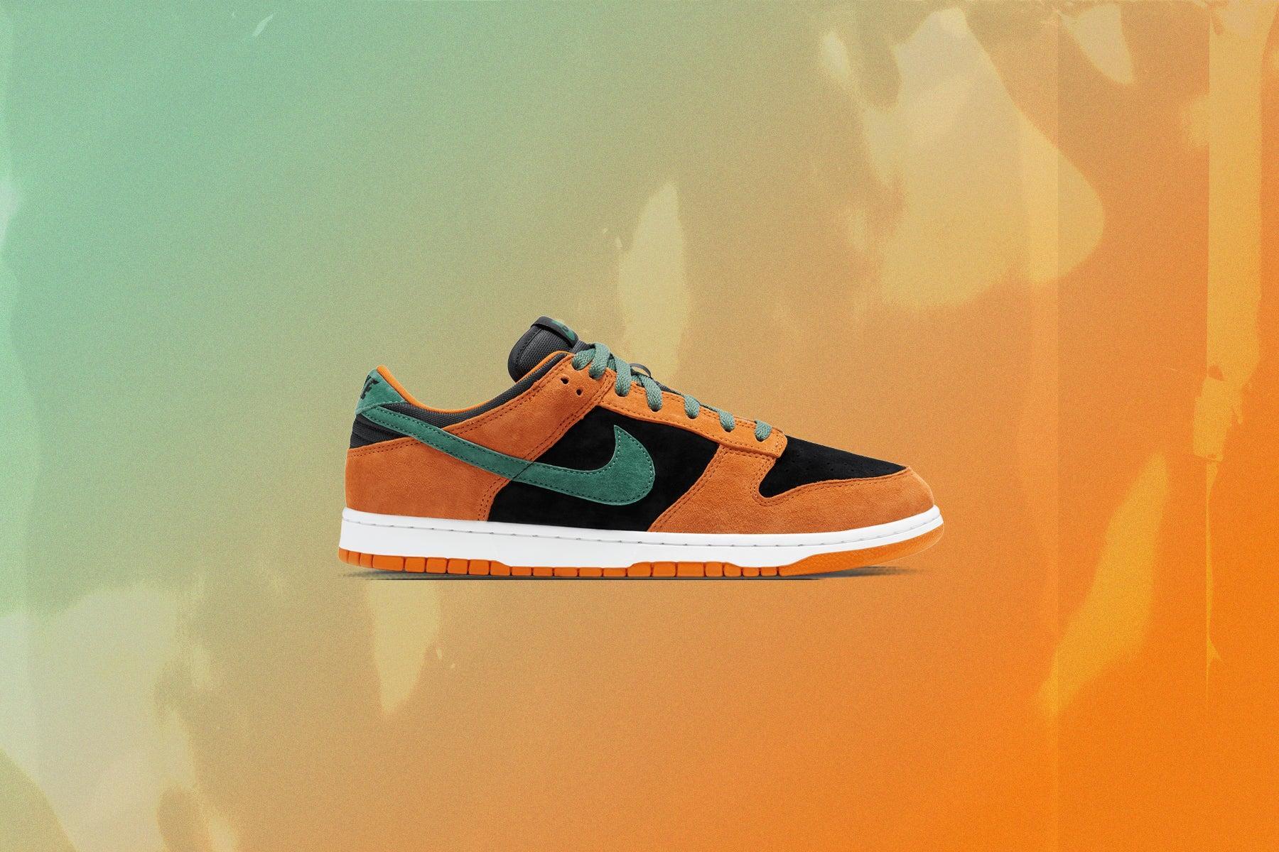 Dunk Low 'Ceramic' - Black/Nori Male Product Image