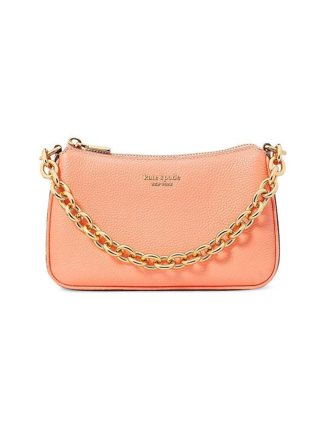 kate spade new york Jolie Pebbled Leather Small Convertible Crossbody Bag Product Image