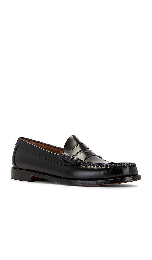 G.H.BASS Original G.H.BASS   Men's Larson Colorblock Weejuns Loafer Shoes   Black   Size 11  - Size: 11 Product Image