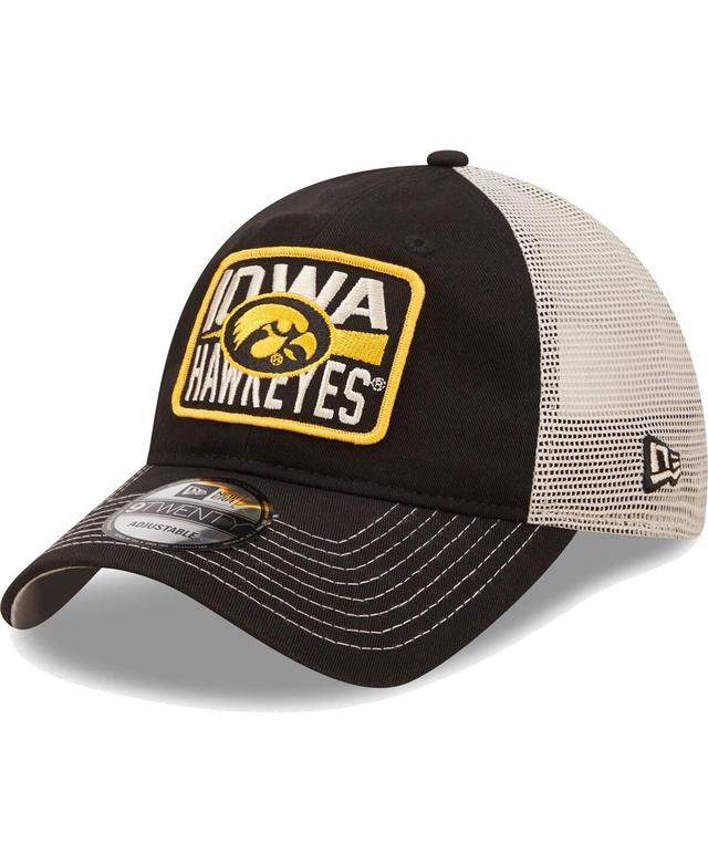 Mens New Era /Natural Iowa Hawkeyes Devoted 9TWENTY Adjustable Hat Product Image