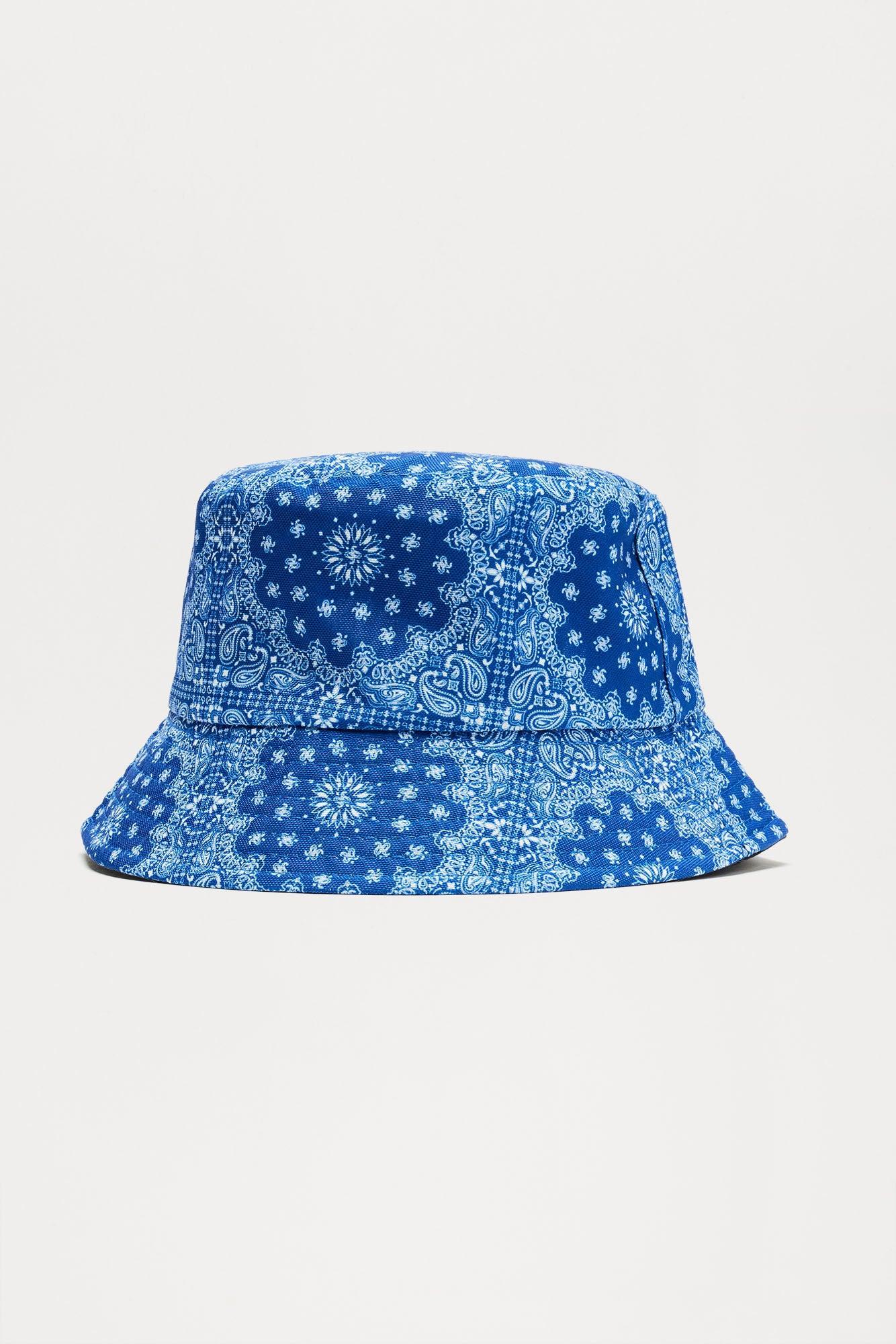 Stay Cool Paisley Bucket Hat - Blue Product Image