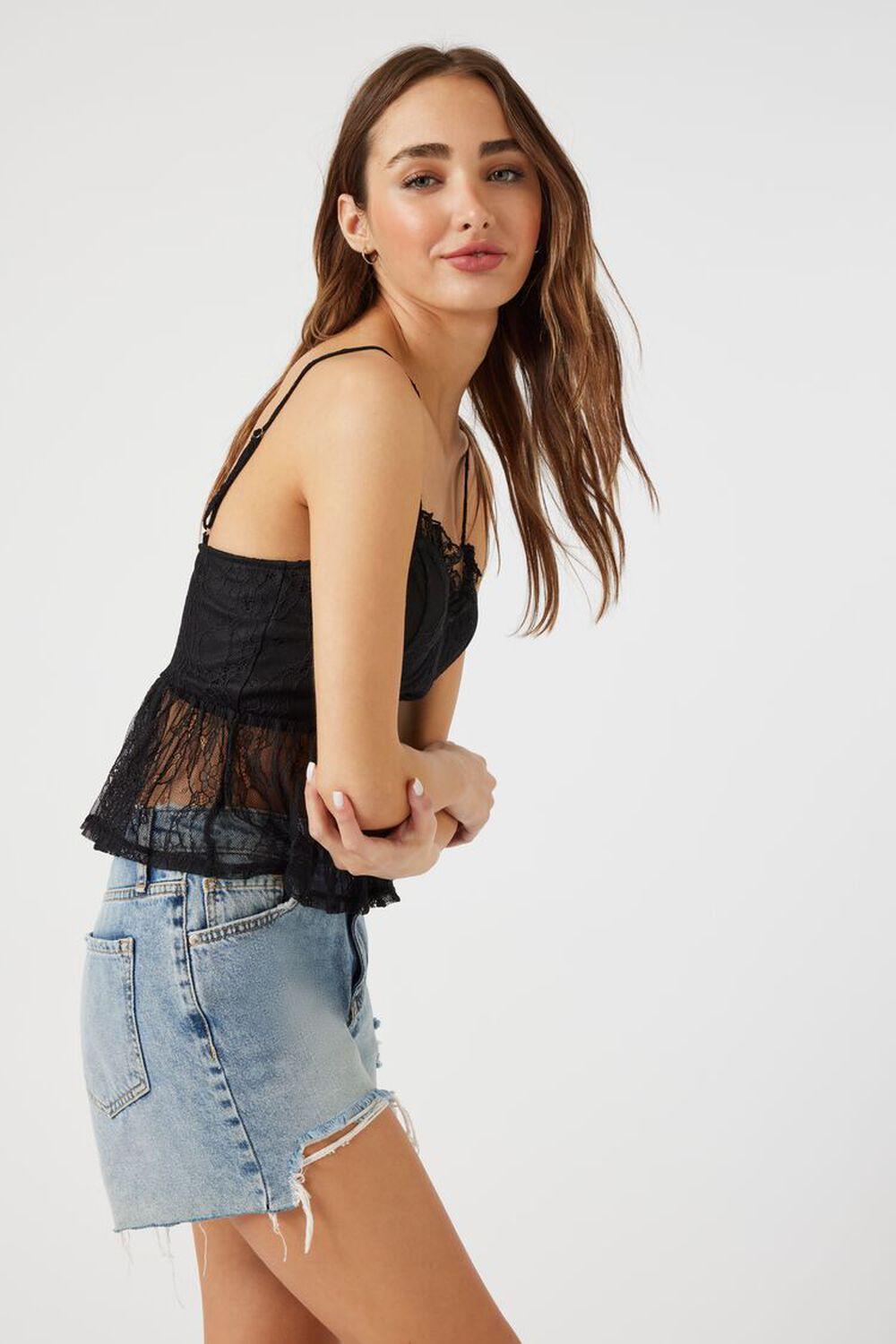 Lace Ruffled Flounce Cami | Forever 21 Product Image