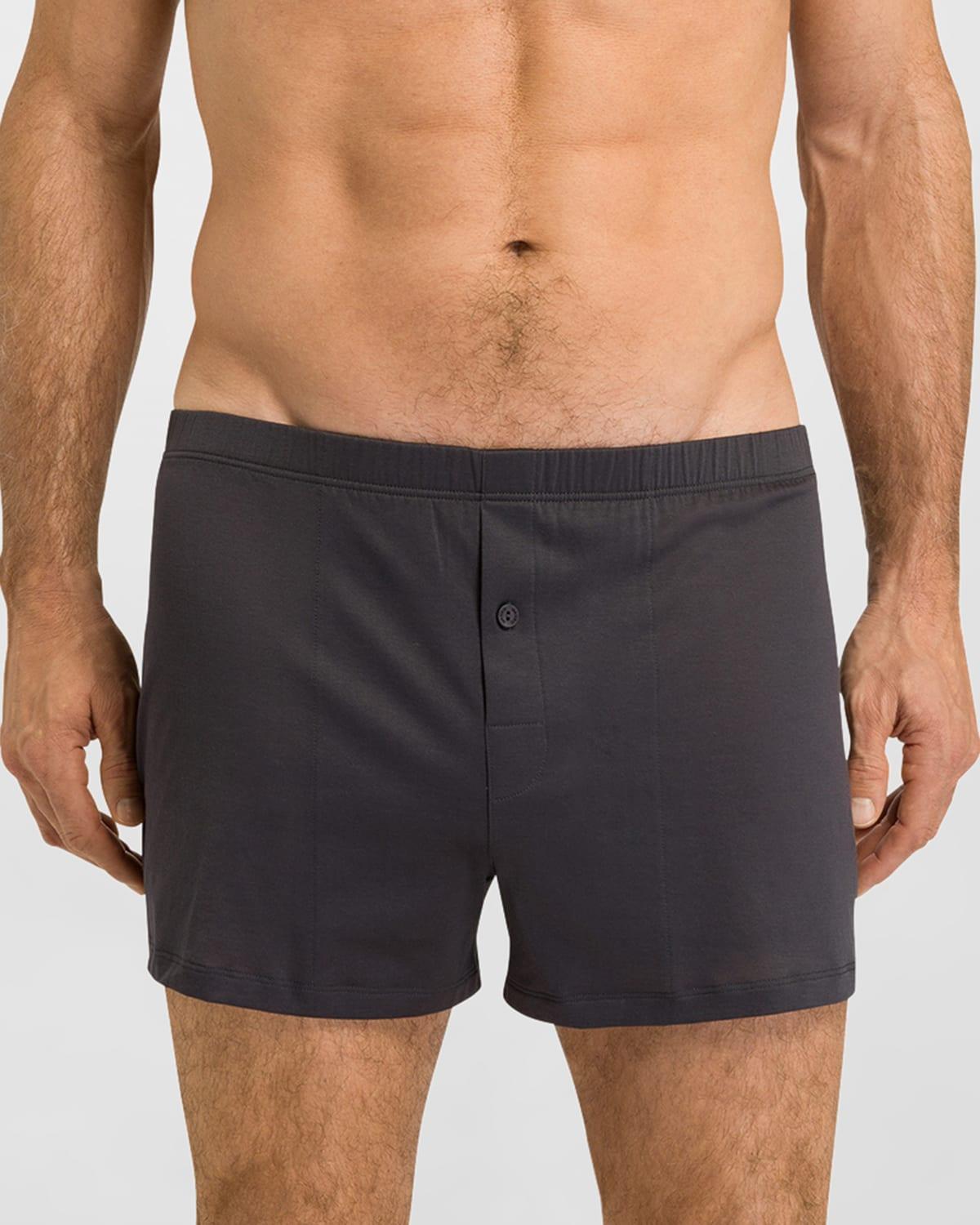 Mens Cotton Sporty Knit Boxers Product Image