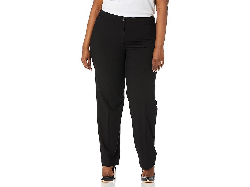 Calvin Klein Plus Size Classic Fit Straight Leg Pants Product Image