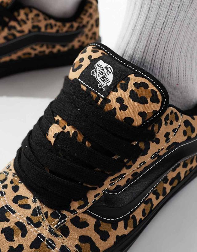 Vans Knu Skool sneakers in leopard print Product Image